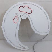 تابلو LED ثابت ضد آب طرح مرغ